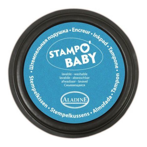 Tusz do stempli Stampo 7,5cm Błękitny